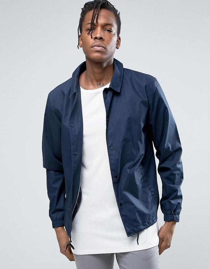 Selected Homme Coach Jacket - Blue