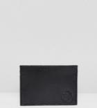 Diesel Jonas Cardholder In Leather - Black