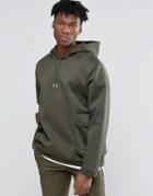 Adidas Originals Badlander Hoodie In Green Ay8524 - Green