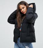 Asos Tall Ultimate Puffer Jacket - Black