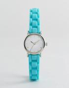 New Look Mini Neon Silicone Watch - Blue