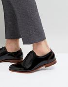Ted Baker Anice Patent Oxford Brogue Shoes - Black