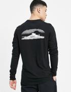 Nike Running Dri-fit Trail Long Sleeve T-shirt In Black