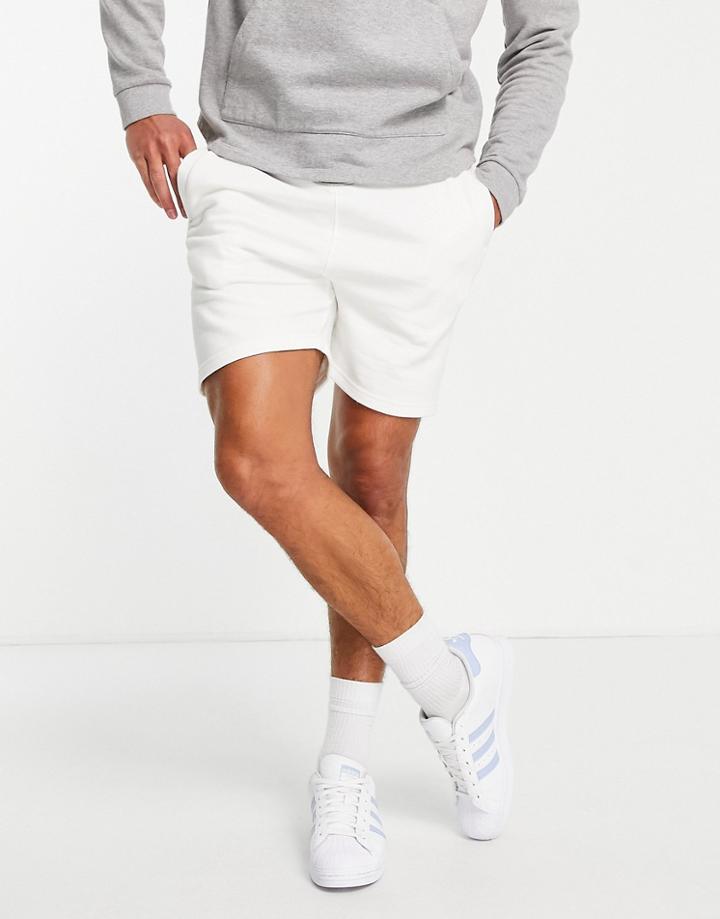 The Couture Club Logo Badged Shorts In White - Part Of A Set