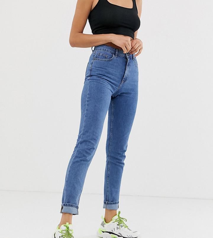 Noisy May Tall Ankle Grazer Mom Jean