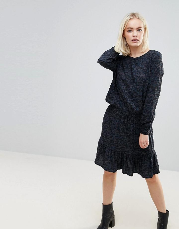 B.young Drop Waist Tunic Dress - Multi