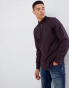 French Connection Gingham Check Shirt-red