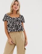 Free People Megs Cropped Blouse