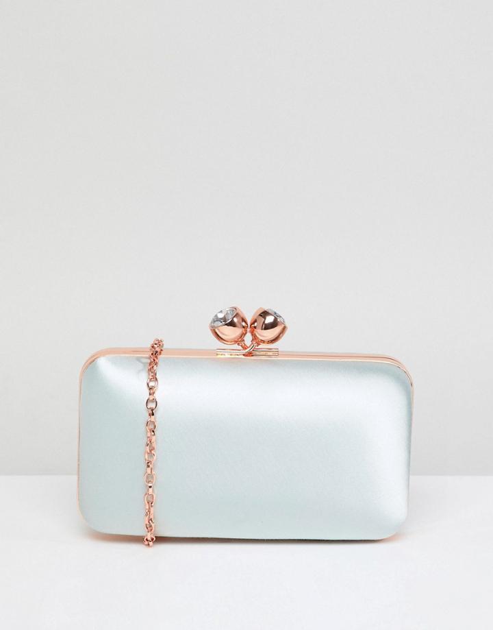 Ted Baker Crystal Bobble Clutch Bag - Green