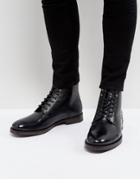 Ted Baker Dhavin Lace Up Boots - Black