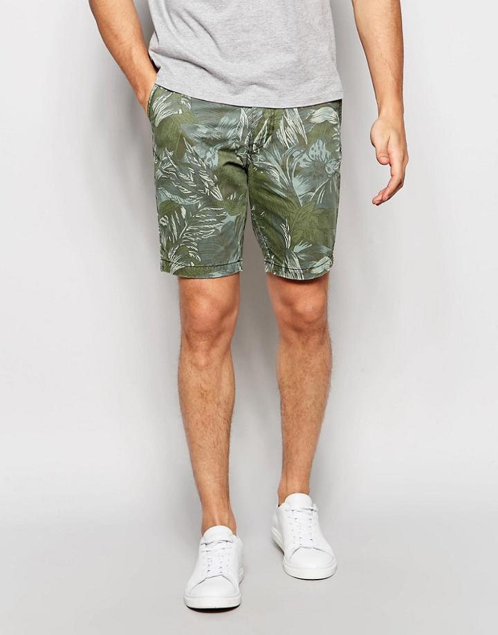 Minimum Floral Shorts - Green