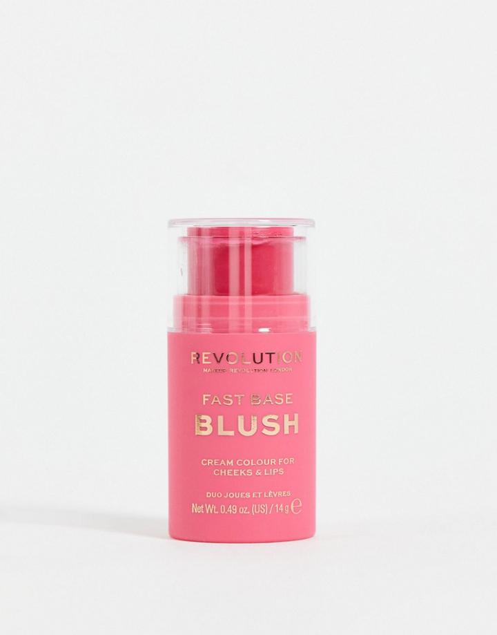 Revolution Fast Base Blush Stick - Rose-pink