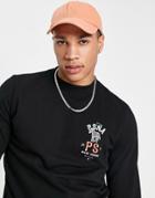 Ps Paul Smith Psna Zebra Sweatshirt In Black