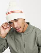 Topman Pom-pom Hat In Ecru-white