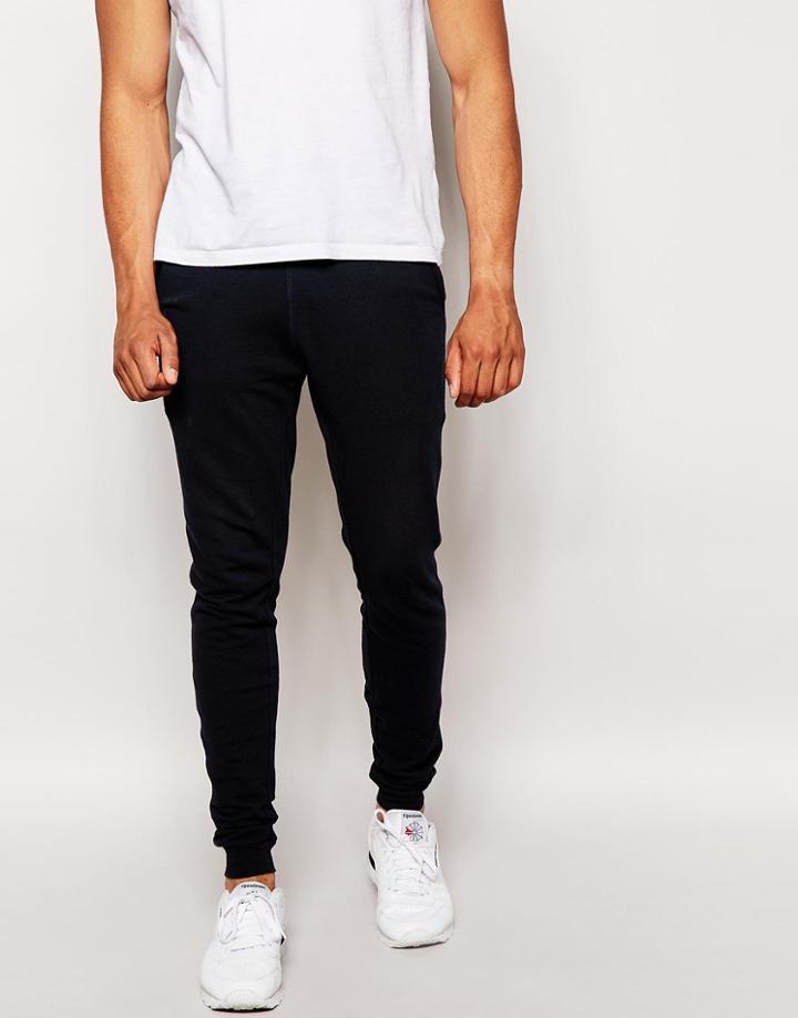 Asos Super Skinny Joggers - True Navy