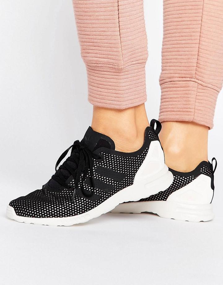 Adidas Zx Flux Adv Smooth Performance Sneakers - Black