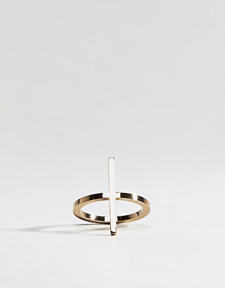 Vitaly Dash Ring In Gold - Gold