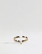 Vitaly Dash Ring In Gold - Gold