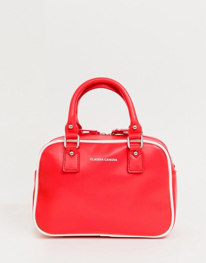 Claudia Canova Small Red Grab Bag - Red