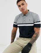 Calvin Klein Golf Pendant Polo In Navy