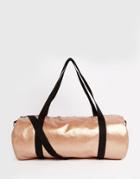 Asos Metallic Carryall - Rose Gold