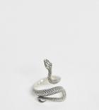 Serge Denimes Snake Ring In Sterling Silver - Silver