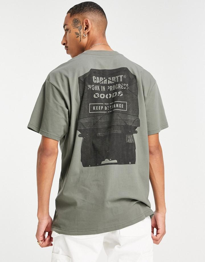 Carhartt Wip Goods T-shirt In Green