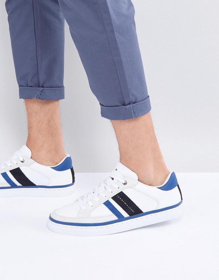 Tommy Hilfiger Maze Sneakers In White - White