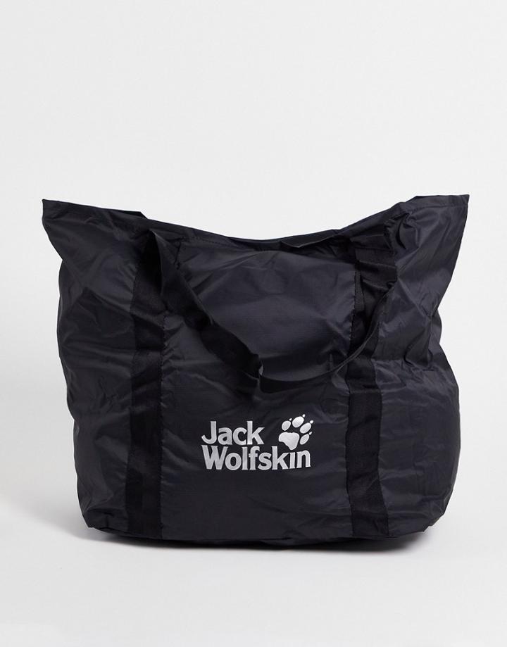 Jack Wolfskin Jwp Tote Bag In Black
