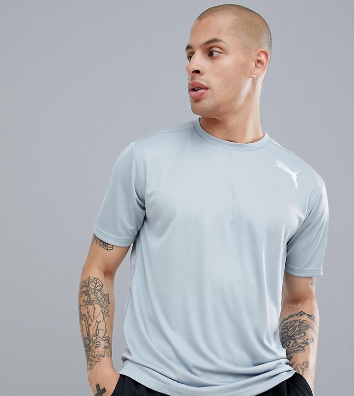 Puma Essential Short Sleeve Tee In Quarry - Gray