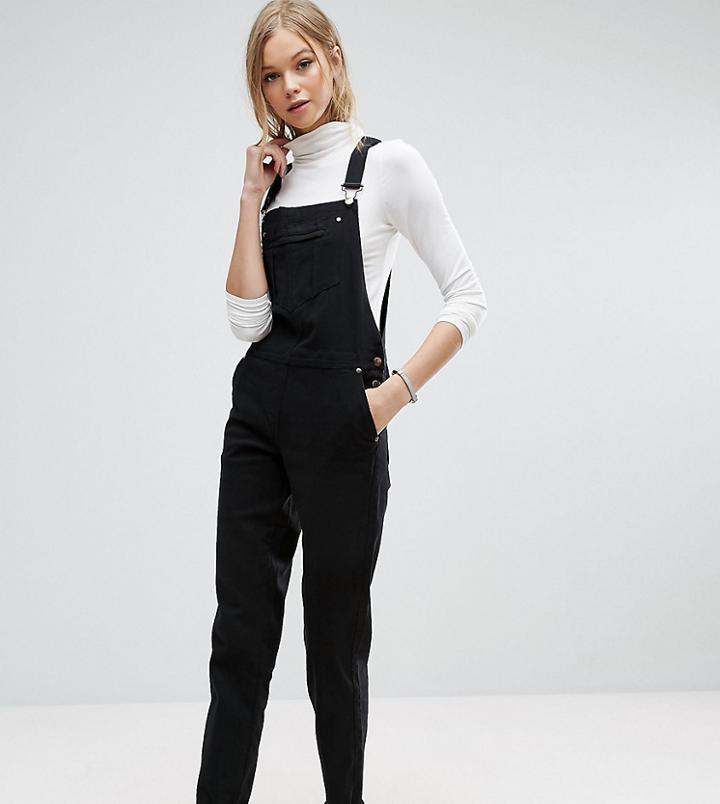 Asos Tall 90s Style Overalls - Black
