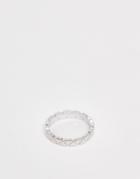 Ted Baker Silver Heart Detail Ring