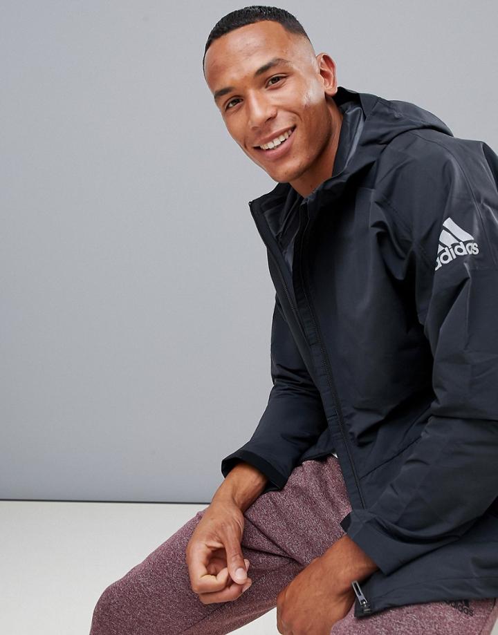 Adidas Id Shell Jacket In Black Cw3256 - Black