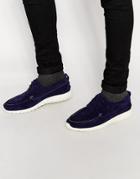 Shoe The Bear Ohh Suede Sneakers - Navy