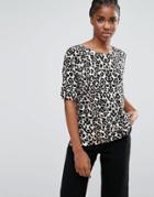 B.young Leopard T-shirt - Tan