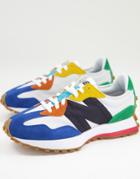 New Balance 327 Sneakers In White Multi