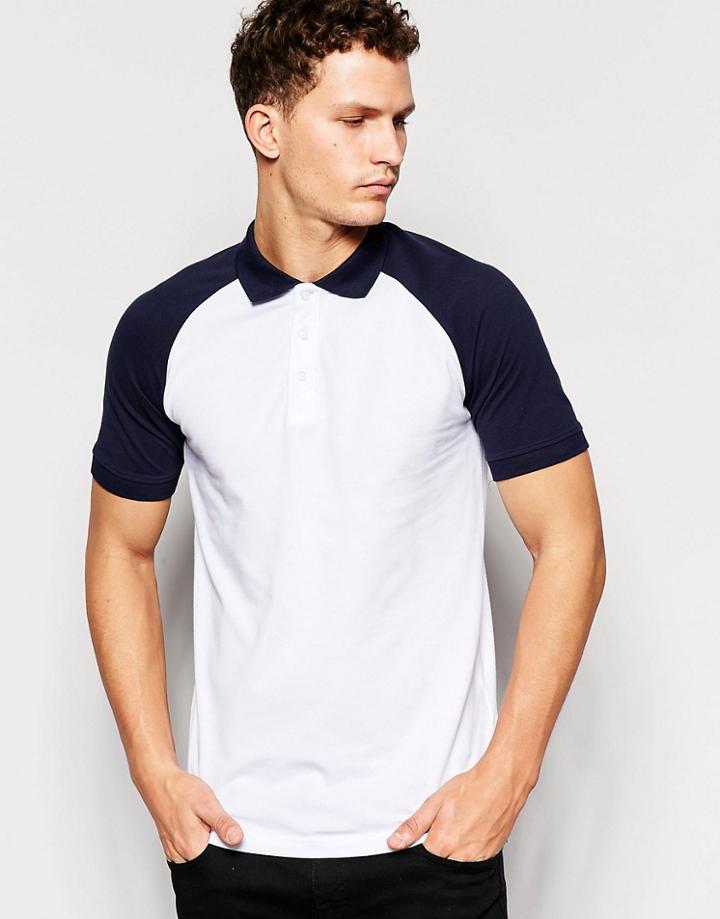 Only & Sons Polo Shirt - White