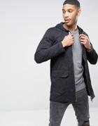D-struct Hooded Parka - Black