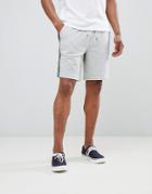 Tommy Hilfiger Authentic Sweat Shorts Side Logo Taping In Gray Marl - Gray