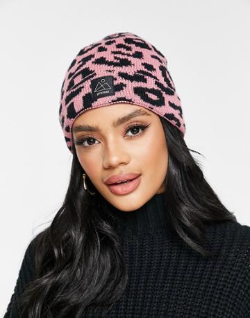 Protest Peppert Beanie In Pink
