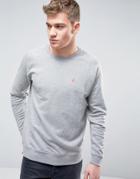 Asos Sweatshirt With Logo In Gray Marl - Gray