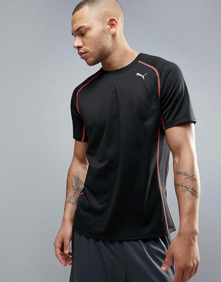 Puma Running T-shirt In Black 51382301 - Black