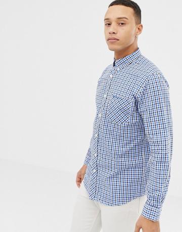 Ben Sherman Gingham Shirt - Blue