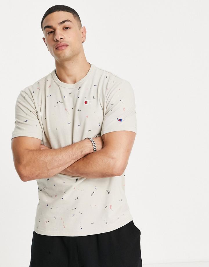 Vans Tropical Back Print T-shirt In White