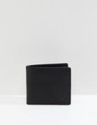 Timberland Bifold Leather Wallet With Coin Pocket In Black - Black
