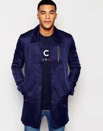 Nicce London Trench - Navy