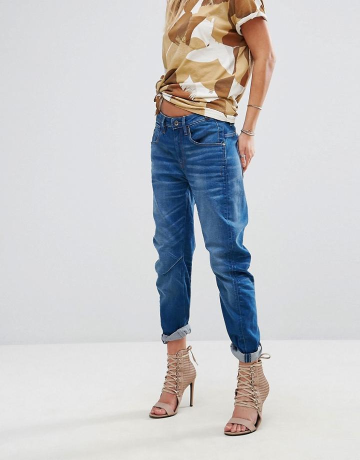 G-star Be Raw Arc 3d Boyfriend Jean - Blue