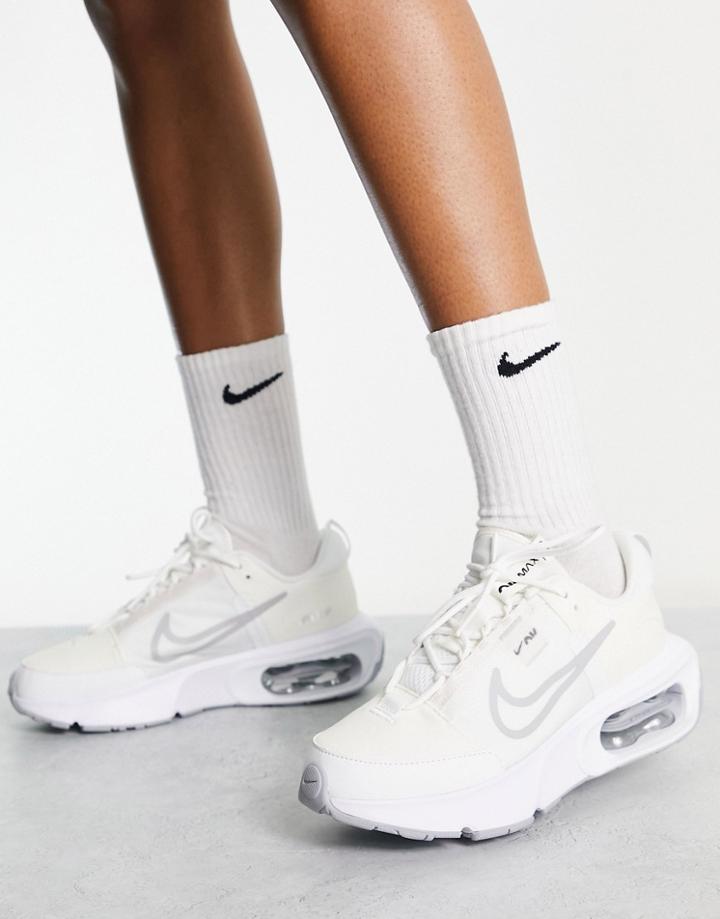 Nike Air Max Interlock Sneakers In Summit White