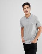 Jack & Jones Originals Polo With Chest Logo - Gray