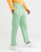 Carrots Signature Carrot Sweatpants In Sage-green